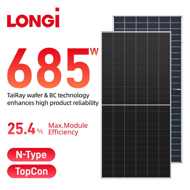 Solárny panel LONGi Himo S10 Bifacial 665-685w LR7-72HJD
