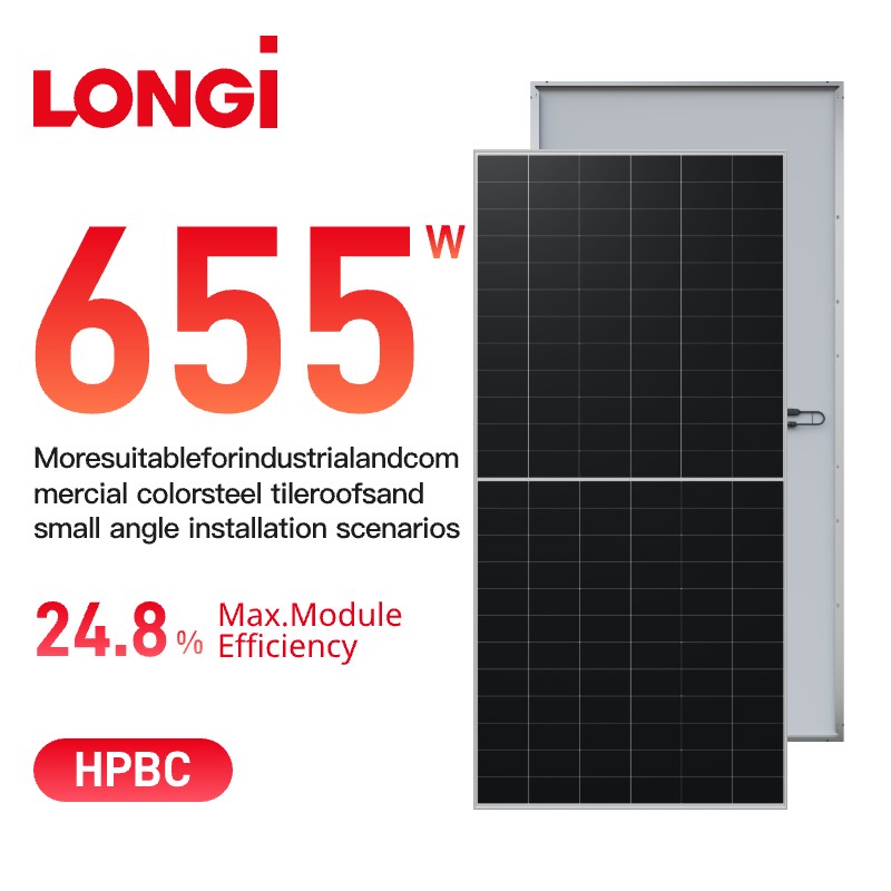 Solárny panel LONGi Himo X10 Monofacial 640-670w LR7-72HVHF