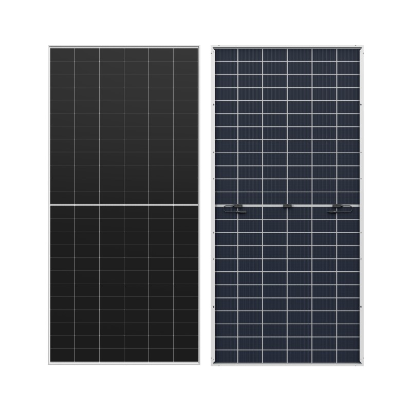 WERAN 640-670W HPBC 2.0 bifaciálny solárny panel – OEM Zadný kontaktný fotovoltaický modul s dvojitým sklom pre utility a EPC projekty