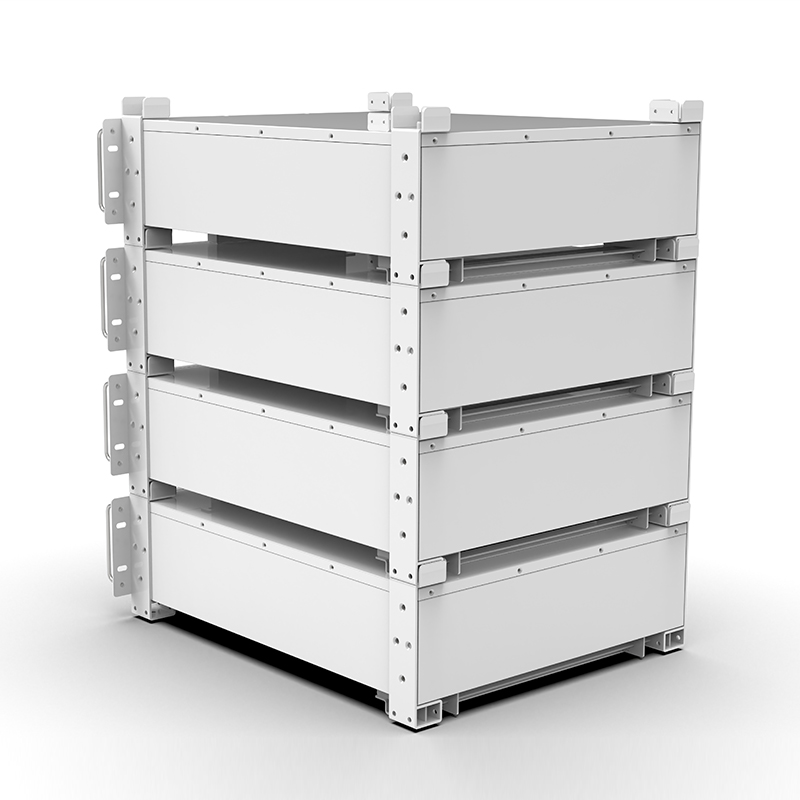 WERAN WRL-48100RW 51,2V 100Ah LiFePO4 stojanová batéria (5,12kWh) – 8000 cyklov, CAN/RS485, stohovateľný domáci ESS