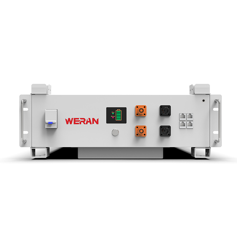 WERAN WRL-48100RW 51,2V 100Ah LiFePO4 stojanová batéria (5,12kWh) – 8000 cyklov, CAN/RS485, stohovateľný domáci ESS