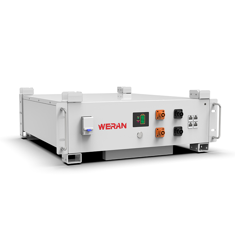 WERAN WRL-48100RW 51,2V 100Ah LiFePO4 stojanová batéria (5,12kWh) – 8000 cyklov, CAN/RS485, stohovateľný domáci ESS