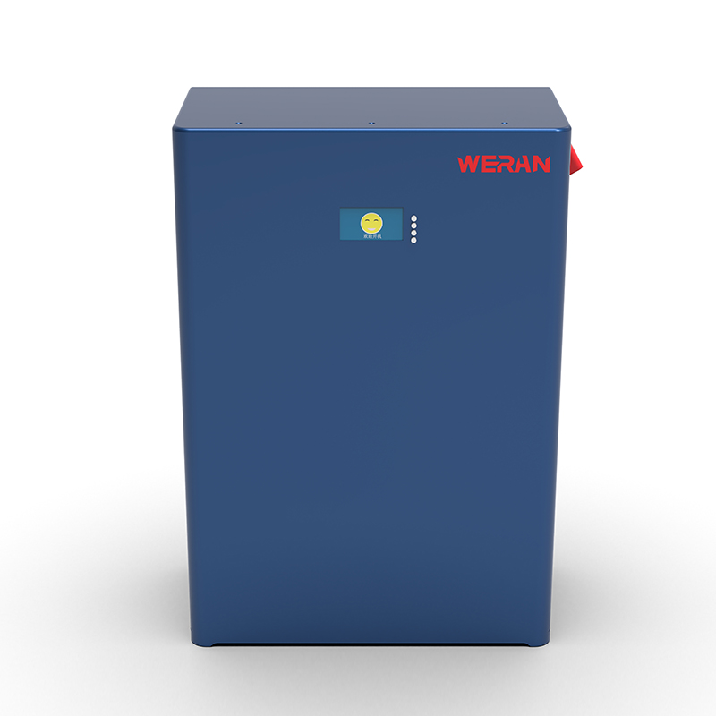 WERAN WRL-48100WB 51,2V 100Ah nástenná LiFePO4 batéria (5,12kWh) – IP65, 6000 cyklov, vonkajší domáci solárny zásobník