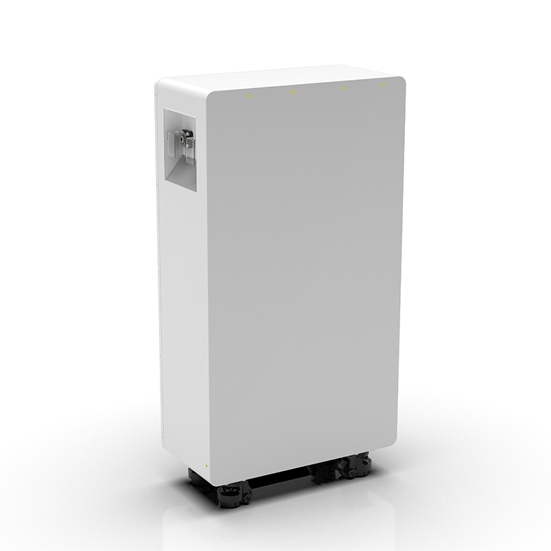 WERAN WRL-48200UW 51,2V 200Ah LiFePO4 batéria (10,24kWh) – IP65 na kolesá / montáž na stenu, stohovateľný 48V solárny zásobník