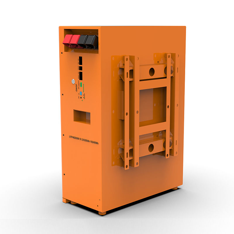 WERAN WRL-48200WO 51,2 V 200 Ah nástenná LiFePO4 batéria (10,24 kWh) – IP65, vysokokapacitný bytový ESS