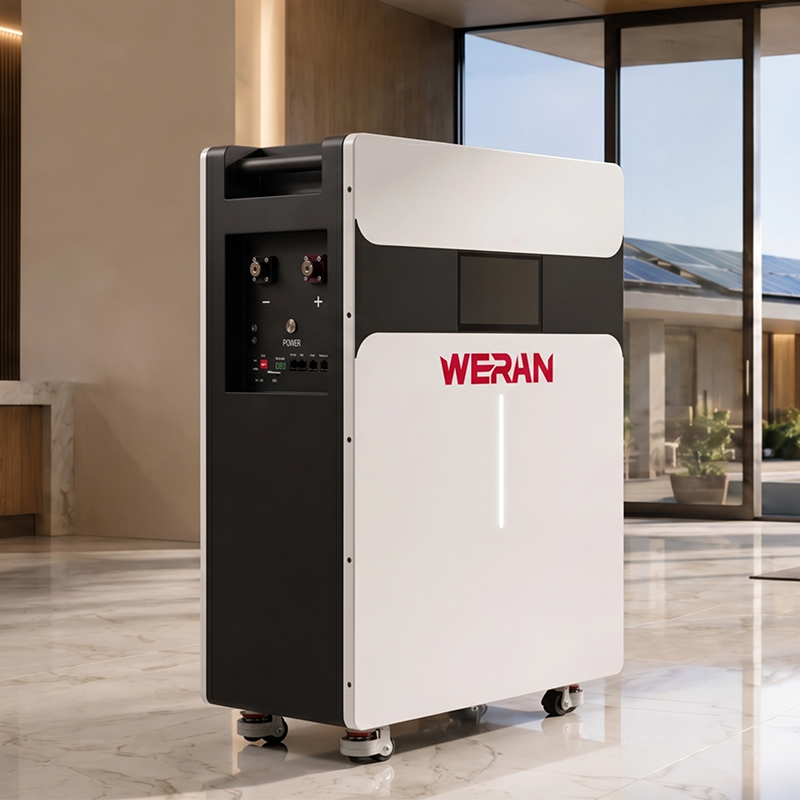 WERAN 51,2V 314Ah 16kWh valčekový typ LiFePO4 batéria pre domáce skladovanie energie